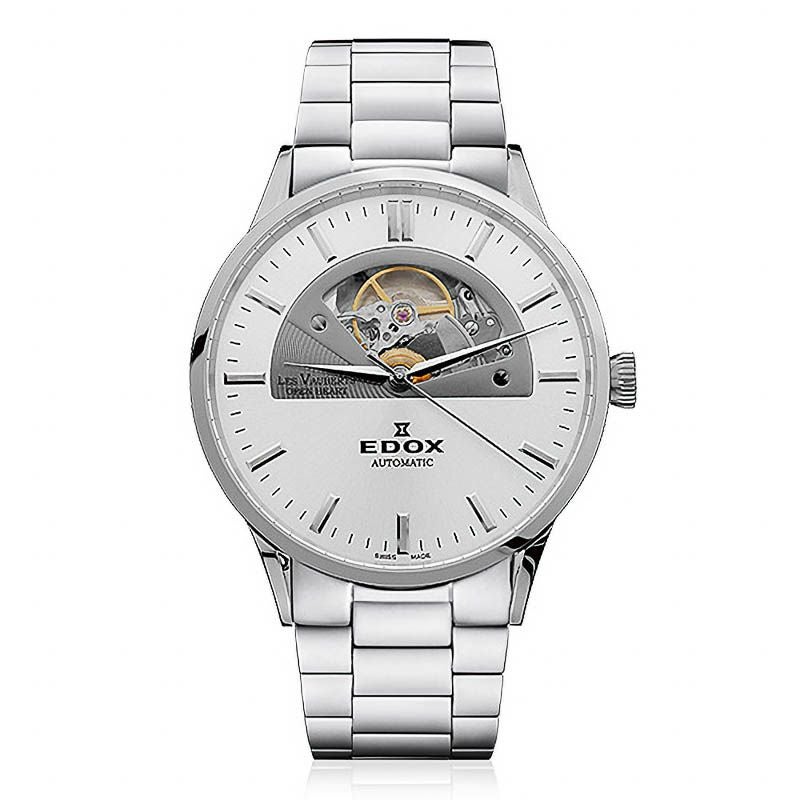 EDOX LES VAUBERTS OPEN HEART AUTOMATIC エドックス レ・ヴォベール