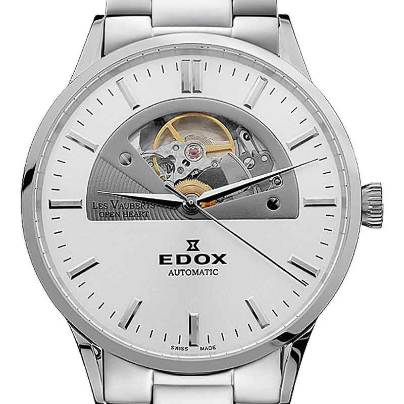 EDOX LES VAUBERTS OPEN HEART AUTOMATIC エドックス レ・ヴォベール 