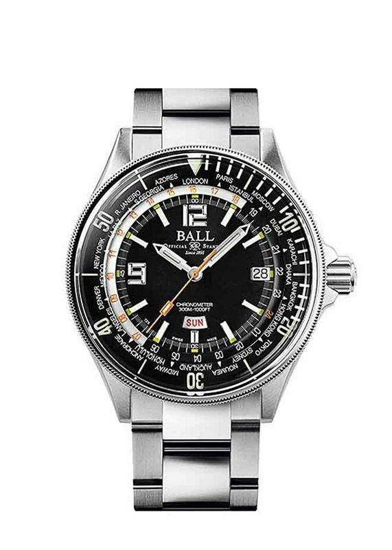 BALL WATCH DIVER WORLD TIME ボール ウォッチ ダイバー ワールド