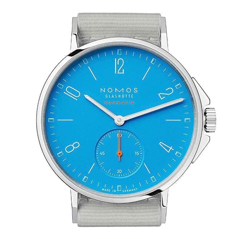NOMOS GLASHUETTE Ahoi Neomatik Signalblau ノモス グラスヒュッテ