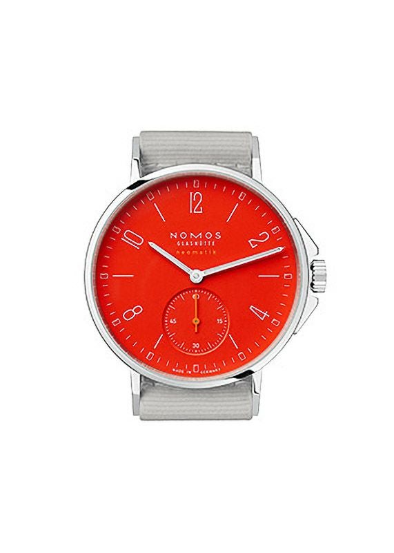 NOMOS GLASHUETTE Ahoi Neomatik Signalrot ノモス グラスヒュッテ