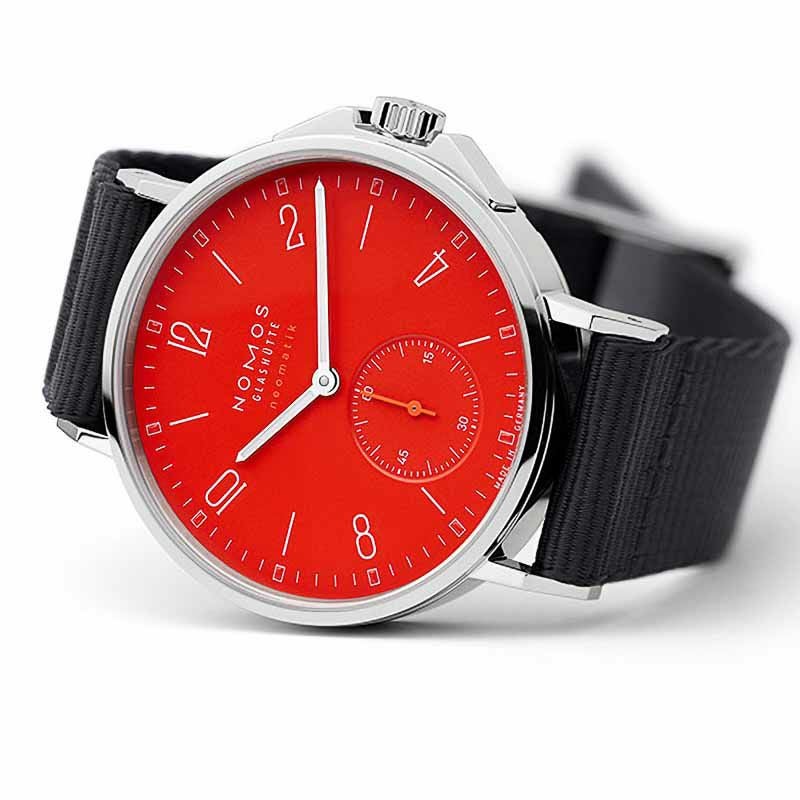 NOMOS GLASHUETTE Ahoi Neomatik Signalrot ノモス グラスヒュッテ