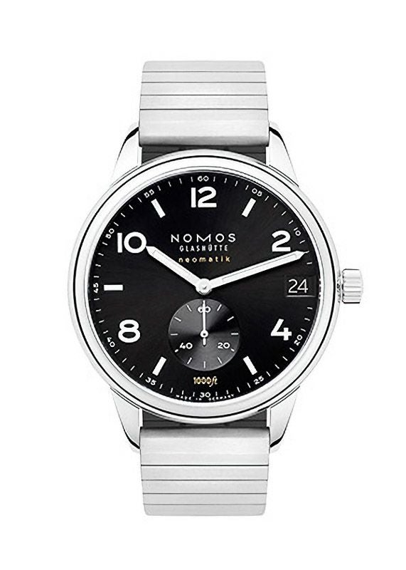 NOMOS GLASHUETTE Club Sport Neomatik 42 Date Black ノモス グラス