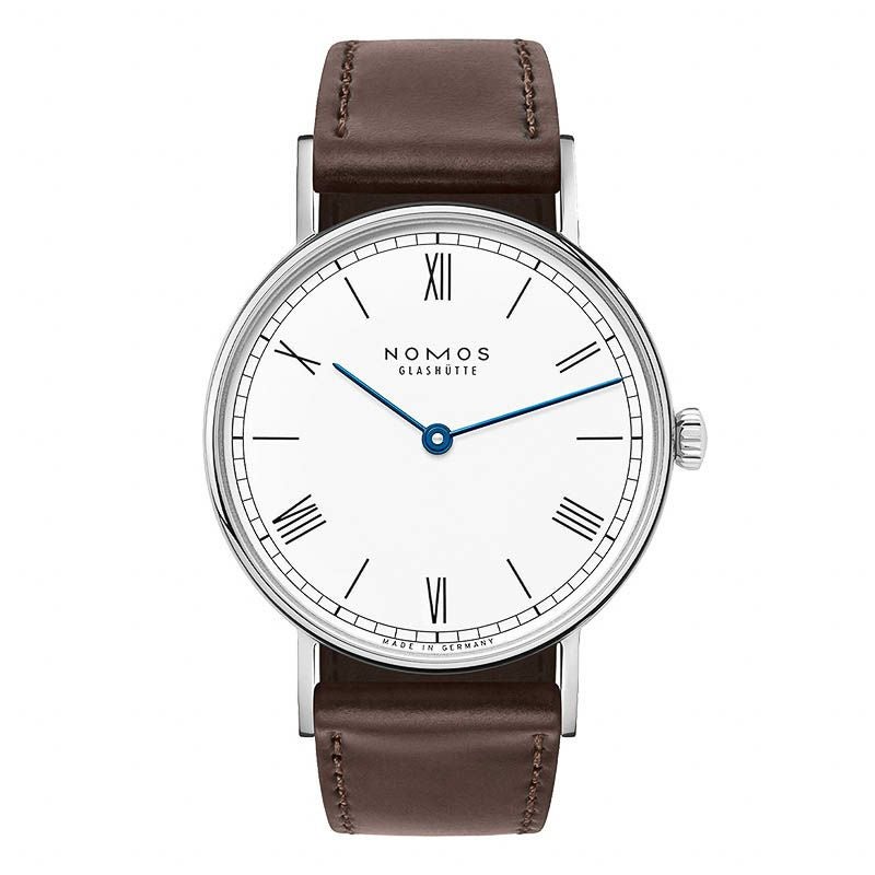 NOMOS GLASHUETTE Ludwig 33 Duo Enamel White ノモス グラスヒュッテ
