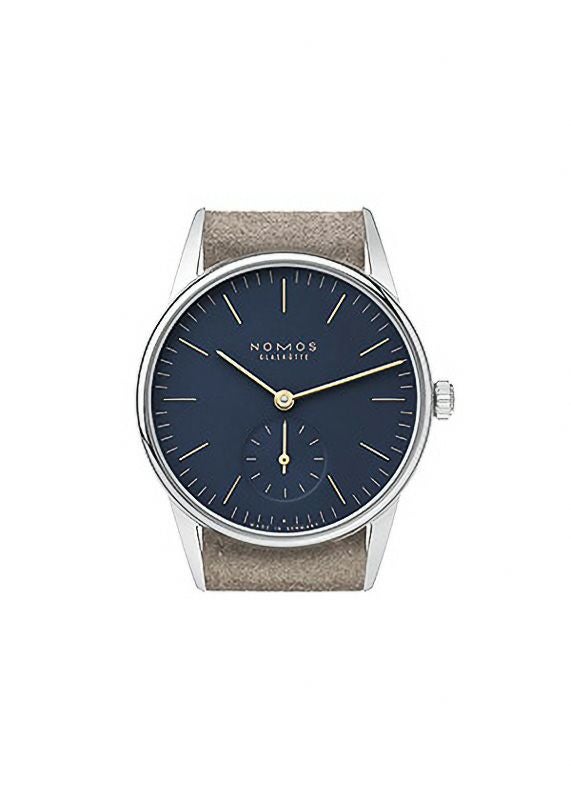 nomos ノモス　オリオン　orion グラスヒュッテ　時計　手巻き　38mm オリオン 38 ブルーハンド – NOMOS Glashütte