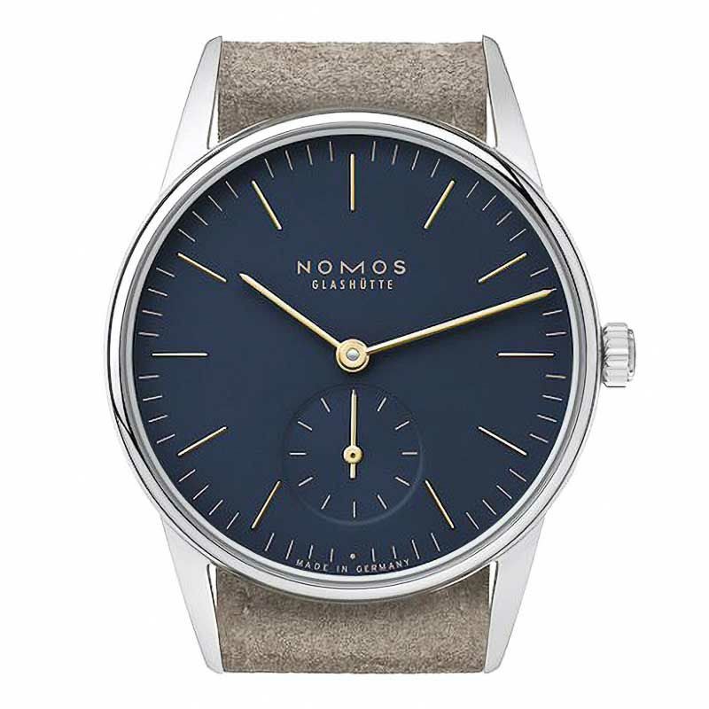 NOMOS GLASHUETTE Orion 33 Midnight Blue ノモス グラスヒュッテ