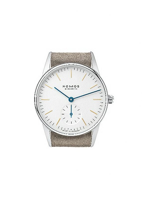 NOMOS GLASHUETTE Orion 33 Blue Hand ノモス グラスヒュッテ オリオン