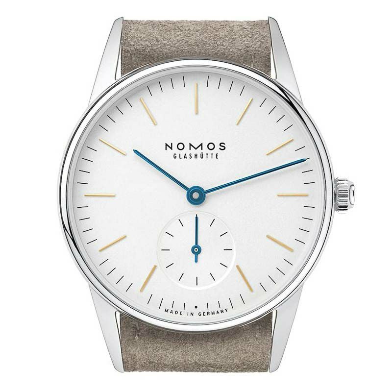NOMOS GLASHUETTE Orion 33 Blue Hand ノモス グラスヒュッテ オリオン