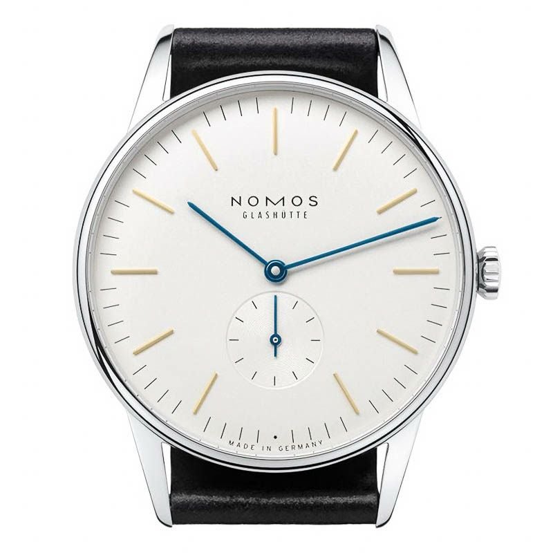 NOMOS GLASHUETTE Orion 38 Blue Hand ノモス グラスヒュッテ オリオン