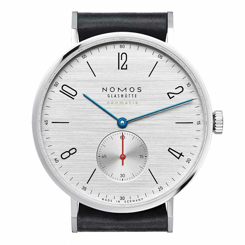 NOMOS GLASHUETTE Tangente neomatik 39 silvercut ノモス グラス