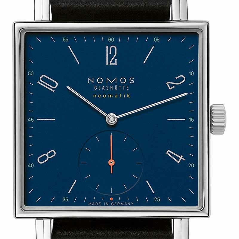 NOMOS GLASHUETTE Tetra neomatik 39 midnight blue ノモス グラス