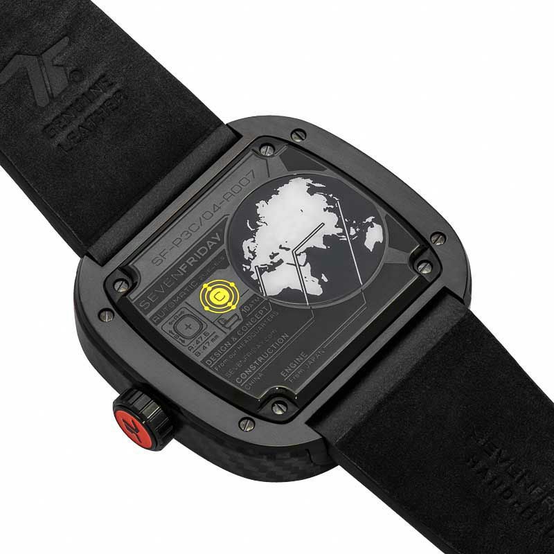 SEVENFRIDAY ENGINE RED CARBON セブンフライデー エンジン レッド カーボン P3C/04
