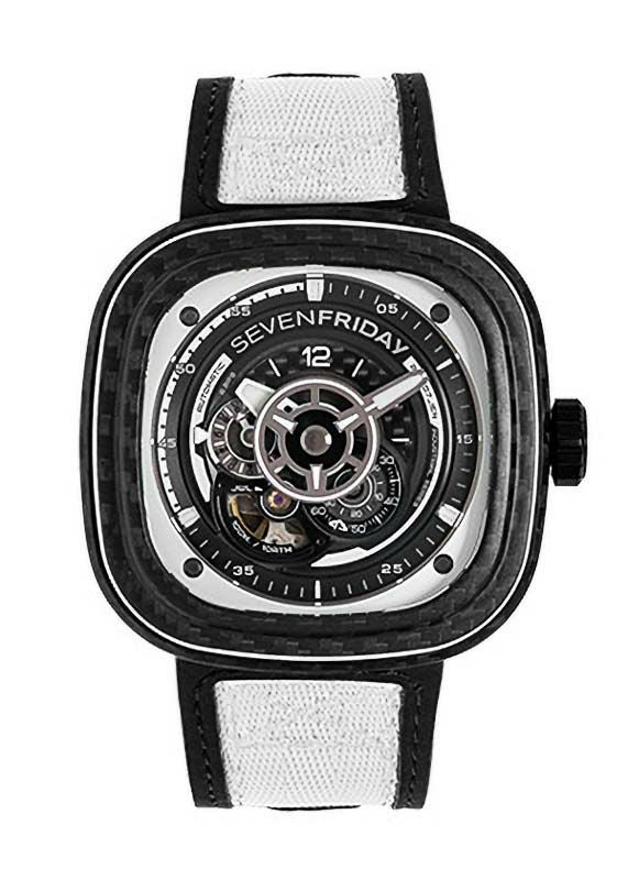 SEVENFRIDAY ENGINE WHITE CARBON セブンフライデー エンジン ホワイトカーボン P3C/07