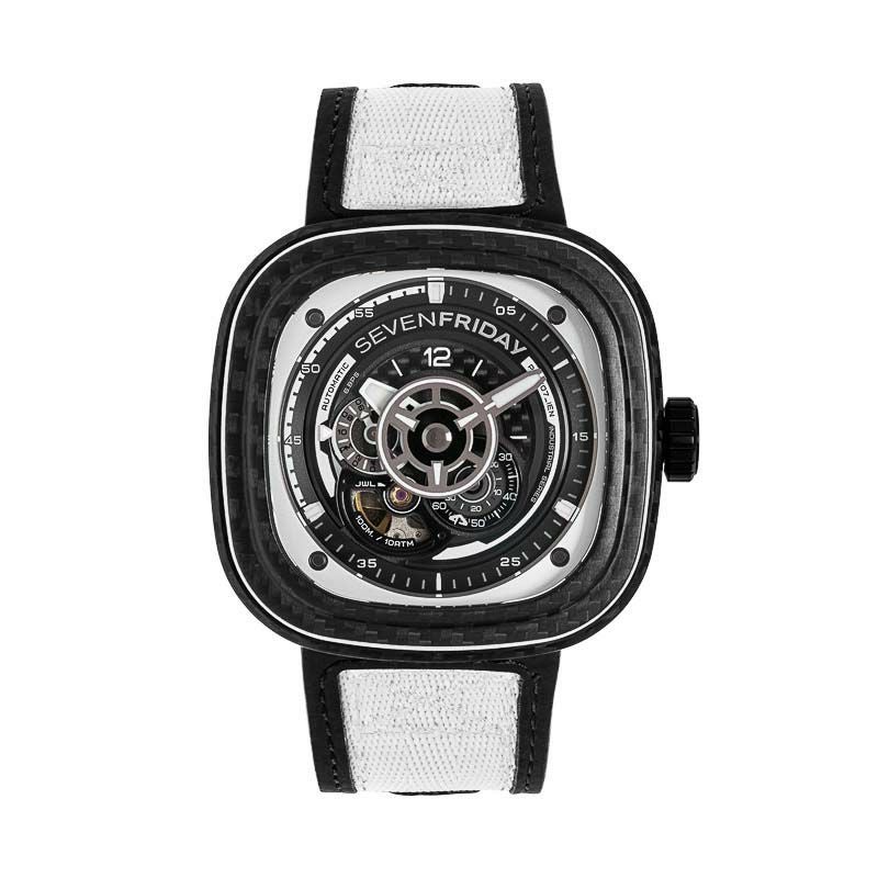 SEVENFRIDAY ENGINE WHITE CARBON セブンフライデー エンジン ホワイトカーボン P3C/07