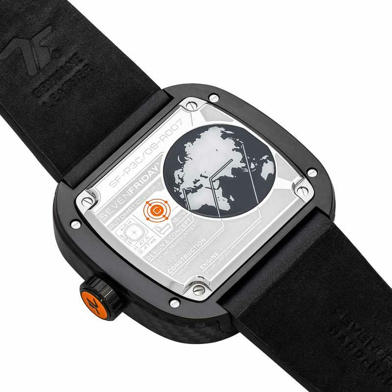 SEVENFRIDAY ORANGE CARBON セブンフライデー オレンジ カーボン P3C