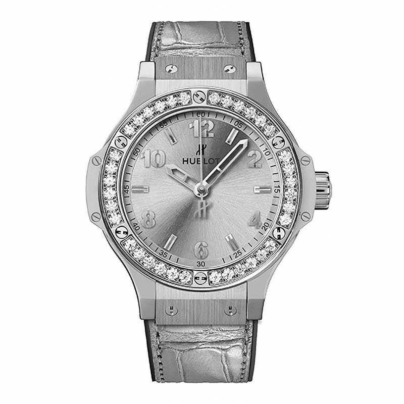 HUBLOT BIG BANG MONOCHROME STEEL DIAMONDS ウブロ ビッグ・バン モノクローム スチール ダイヤモンド 361.SX.4310.LR.1204.JPN18