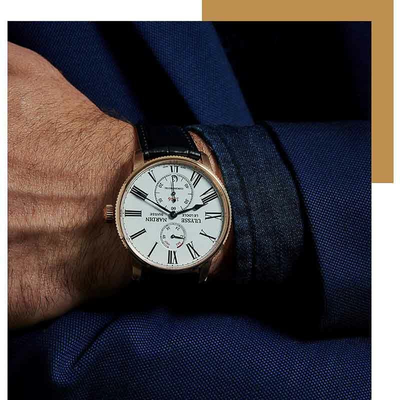 ULYSSE NARDIN Marine Torpilleur 42mm ユリス・ナルダン マリーン トルピユール 42mm 1182-310/40