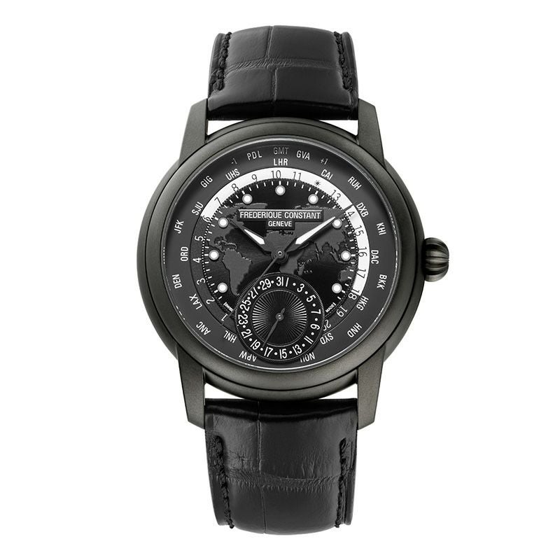 FREDERIQUE CONSTANT CLASSIC WORLDTIMER MANUFACTURE GLOBE-TROTTER