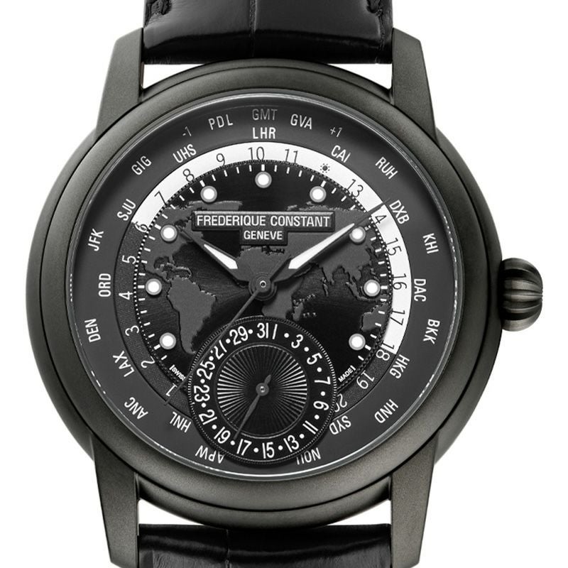 FREDERIQUE CONSTANT CLASSIC WORLDTIMER MANUFACTURE GLOBE-TROTTER EDITION フレデリック・コンスタント クラシック ワールドタイマー マニュファクチュール グローブトロッターエディション FC-718BAWM4TH6