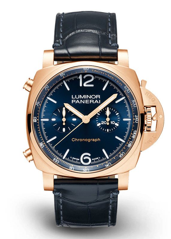 PANERAI LUMINOR CHRONO GOLDTECH(TM)BLU NOTTE パネライ ルミノール クロノ ゴールドテック(TM)ブルー ノッテ PAM01111
