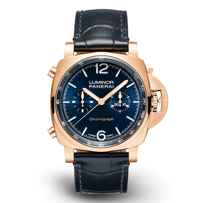 PANERAI LUMINOR CHRONO GOLDTECH(TM)BLU NOTTE パネライ ルミノール クロノ ゴールドテック(TM)ブルー ノッテ PAM01111