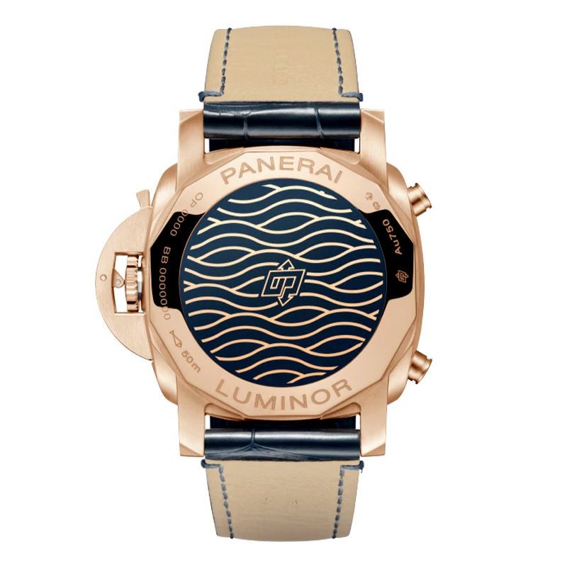 PANERAI LUMINOR CHRONO GOLDTECH(TM)BLU NOTTE パネライ ルミノール クロノ ゴールドテック(TM)ブルー ノッテ PAM01111