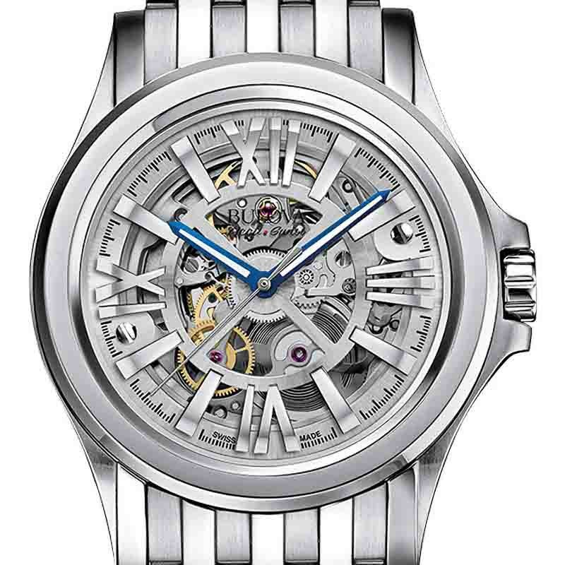 BULOVA ACCUSWISS KIRKWOOD SKELETON ブローバ アキュスイス カーク