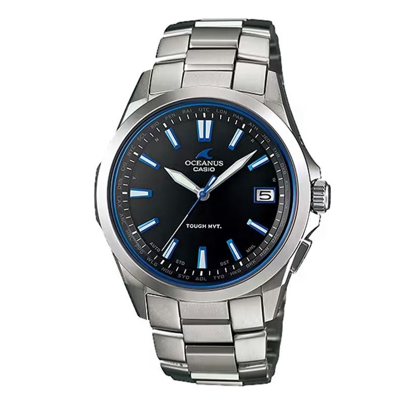 OCEANUS(178) 5235 OCW-S100 メーカーにて修理済 OCEANUS 3 hands model オシアナス 3ハンドモデル OCW-S100-1AJF｜正規