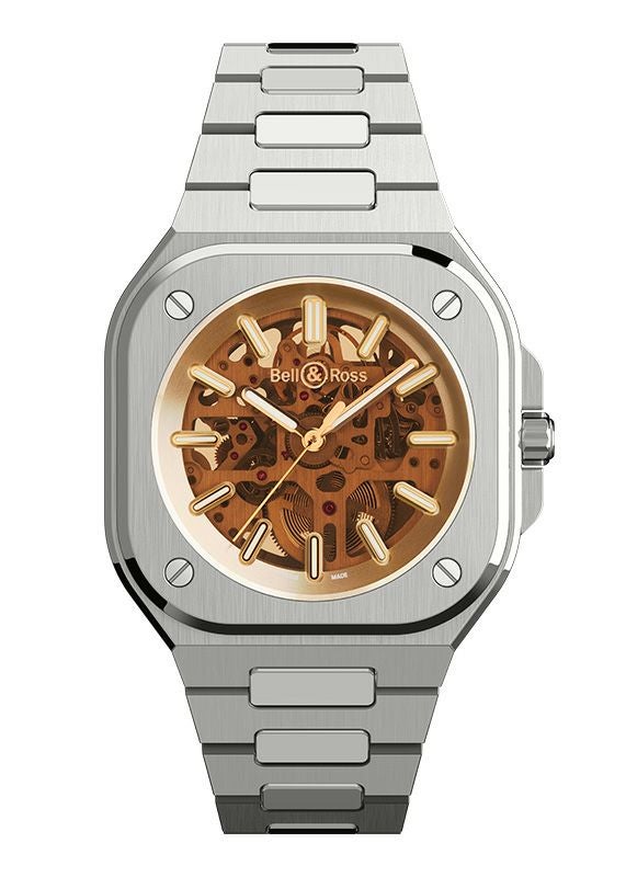 Bell ＆ Ross BR 05 SKELETON GOLDEN ベル＆ロス BR 05 スケルトン ゴールデン BR05A-CH-SKST/SST