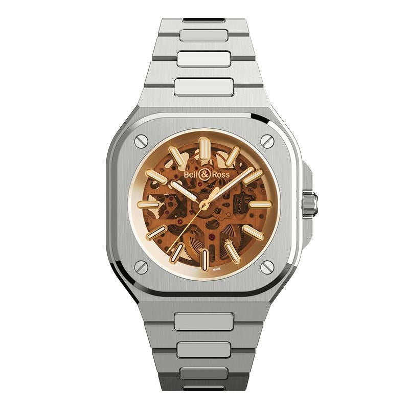 Bell ＆ Ross BR 05 SKELETON GOLDEN ベル＆ロス BR 05 スケルトン ゴールデン BR05A-CH-SKST/SST