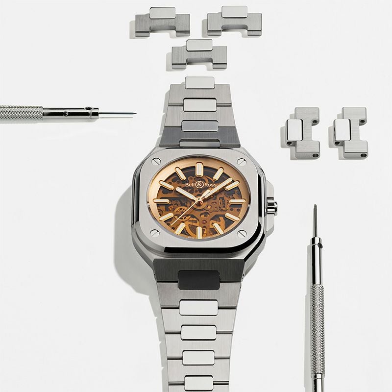 Bell ＆ Ross BR 05 SKELETON GOLDEN ベル＆ロス BR 05 スケルトン ゴールデン BR05A-CH-SKST/SST