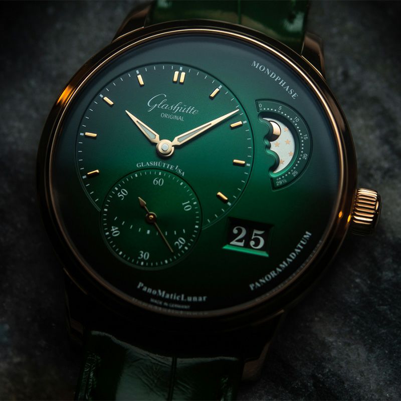 GLASHUTTE ORIGINAL PanoMaticLunar グラスヒュッテ・オリジナル パノ