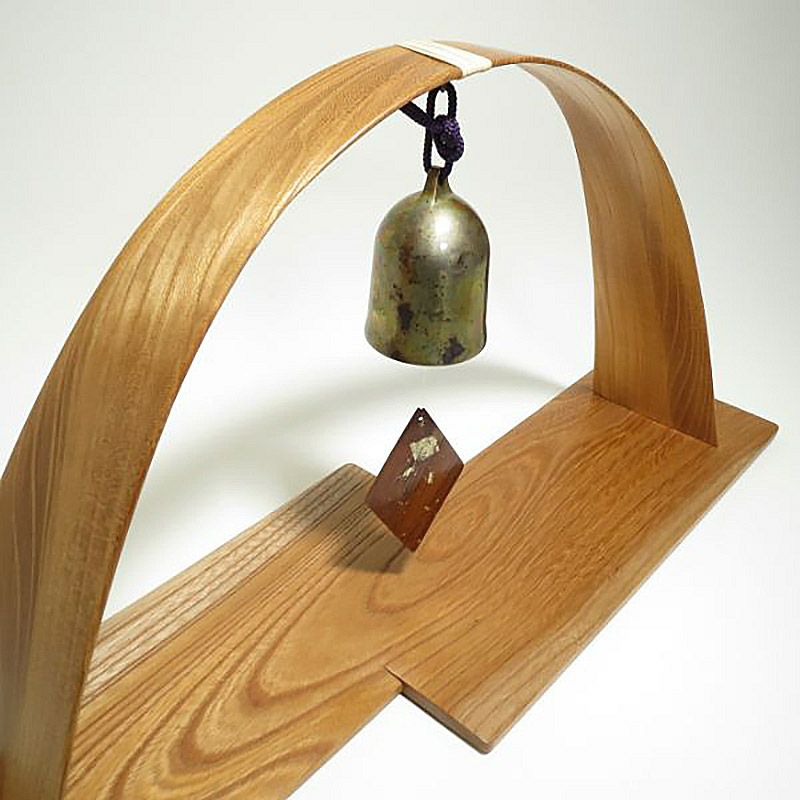 Sahari wind chimes 砂張風鈴 アーチ型掛台 小田原風鈴 アーチ型掛台