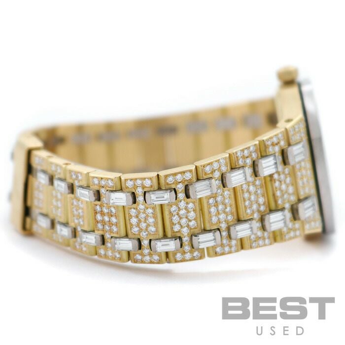 【仮】オーデマ・ピゲ【AUDEMARSPIGUET】ロイヤルオークAC4708/865ボーイズゴールド（ダイヤモンド）K18イエローゴールド/K18ホワイトゴールド腕時計時計ROYALOAKGOLD(DIAMONDS)K18YG/K18WG【中古】