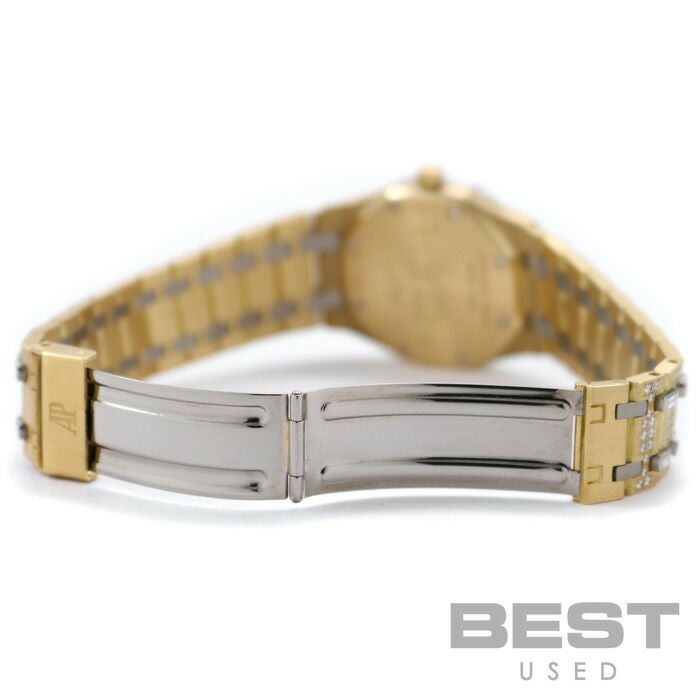 【仮】オーデマ・ピゲ【AUDEMARSPIGUET】ロイヤルオークAC4708/865ボーイズゴールド（ダイヤモンド）K18イエローゴールド/K18ホワイトゴールド腕時計時計ROYALOAKGOLD(DIAMONDS)K18YG/K18WG【中古】