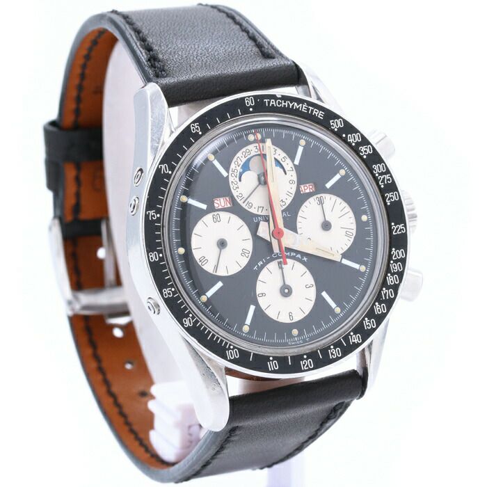 中古】UNIVERSAL GENEVE TRI-COMPAX ユニバーサルジュネーブ トリコン