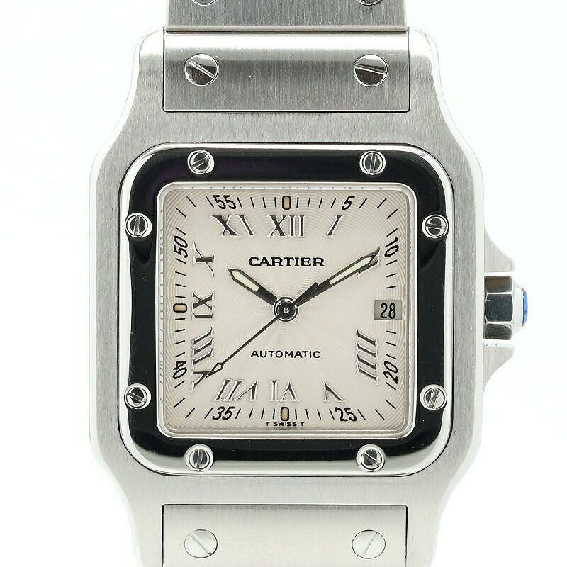 中古】CARTIER SANTOS GALBEE LM 20TH ANNIVERSARY LIMITED カルティエ