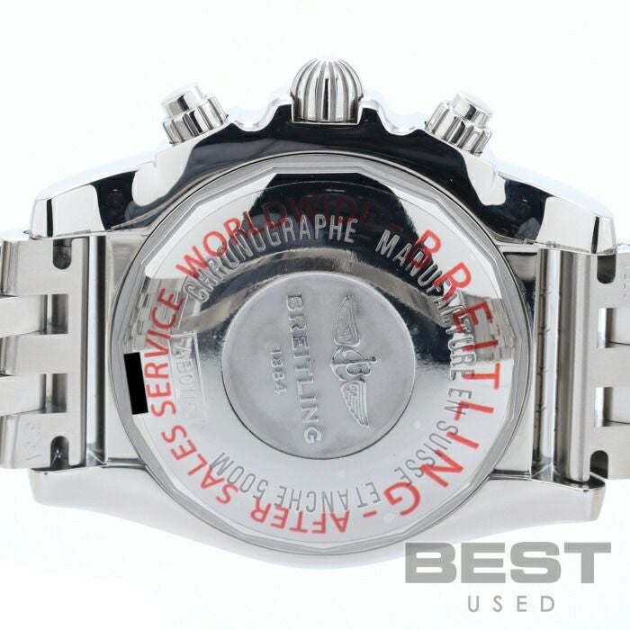 【仮】ブライトリング【BREITLING】クロノマットJSP日本限定AB0115(A001B70PA)メンズブラックステンレススティール腕時計時計CHRONOMATJSPJAPANLIMITEDBLACKSS【中古】