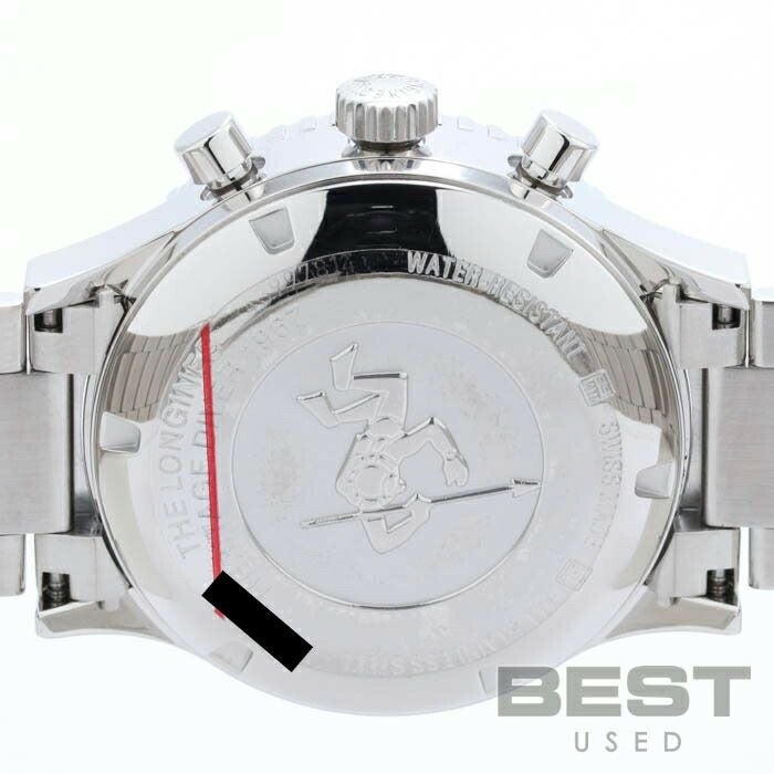【仮】ロンジン【LONGINES】ヘリテイジダイバー１９６７L2.808.4.52.6メンズブラックステンレススティール腕時計時計HERITAGEDIVER1967BLACKSS【中古】