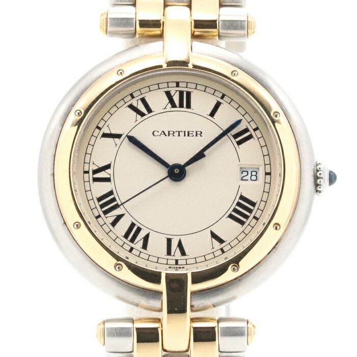 中古】CARTIER PANTHERE ROUND SM カルティエ パンテールラウンドSM