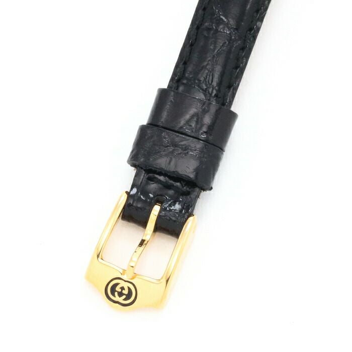 【仮】グッチ【GUCCI】サイドシェリーGQ2050Bレディースシルバー金メッキ腕時計時計SIDESHELLYSILVERGF【中古】