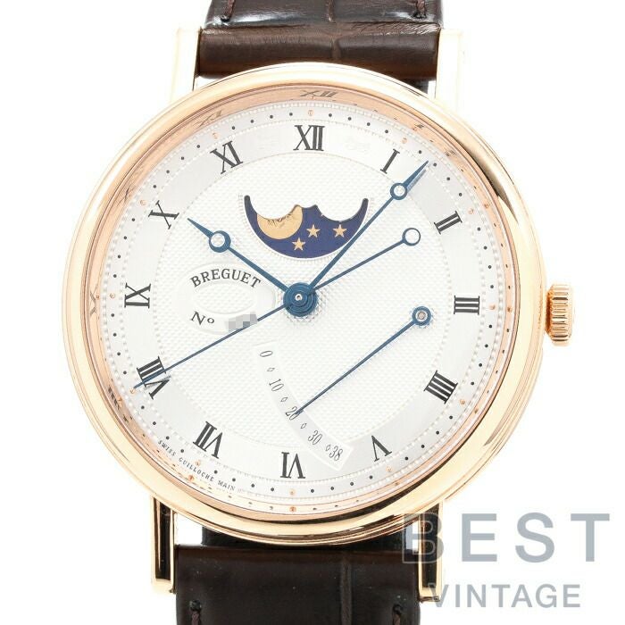【仮】ブレゲ【BREGUET】クラシック77877787BR/12/9V6メンズシルバーK18ピンクゴールド腕時計時計CLASSIC7787SILVERK18PG【中古】