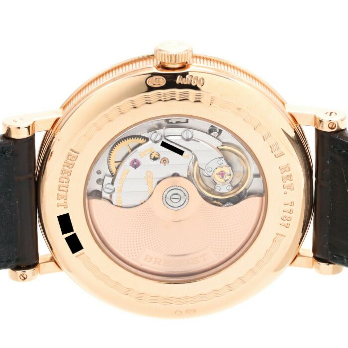 【仮】ブレゲ【BREGUET】クラシック77877787BR/12/9V6メンズシルバーK18ピンクゴールド腕時計時計CLASSIC7787SILVERK18PG【中古】