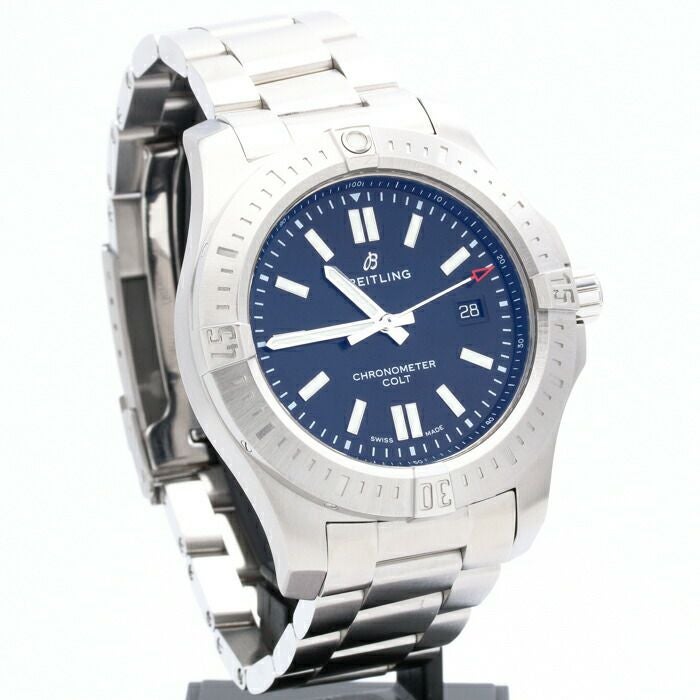 【仮】ブライトリング【BREITLING】コルトオートマティックA17388101B1A1メンズブラックステンレススティール腕時計時計COLTAUTOMATICBLACKSS【中古】