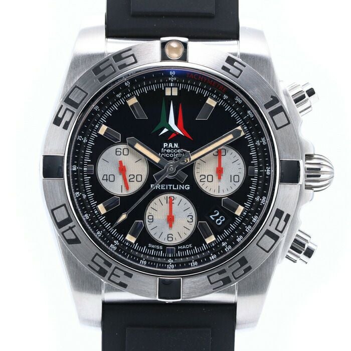 中古】BREITLING CHRONOMAT 44 FRECCE TRICOLORI LIMITED TO 1000
