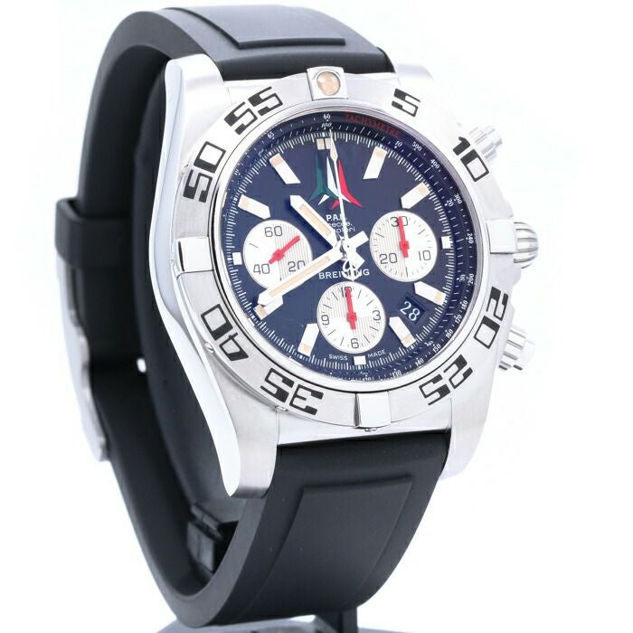 中古】BREITLING CHRONOMAT 44 FRECCE TRICOLORI LIMITED TO 1000