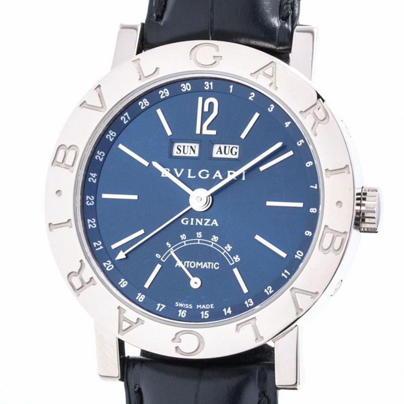 中古】BVLGARI BVLGARI BVLGARI TRIPLE CALENDAR GINZA LIMITED TO 60