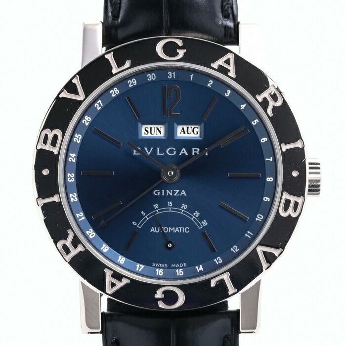 中古】BVLGARI BVLGARI BVLGARI TRIPLE CALENDAR GINZA LIMITED TO 60