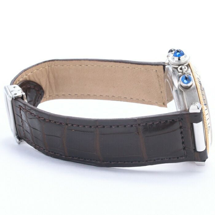 中古】CARTIER PASHA 38MM CHRONOGRAPH カルティエ パシャ 38MM クロノ
