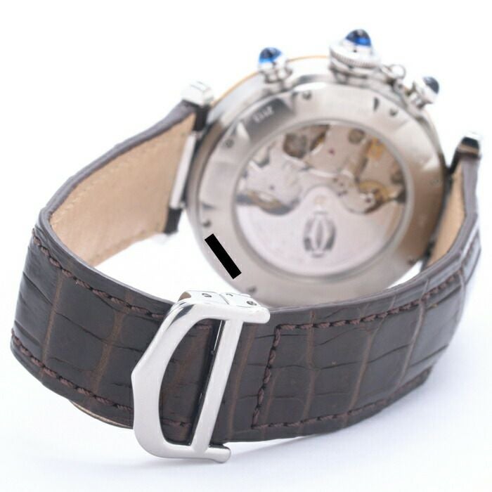 中古】CARTIER PASHA 38MM CHRONOGRAPH カルティエ パシャ 38MM クロノ